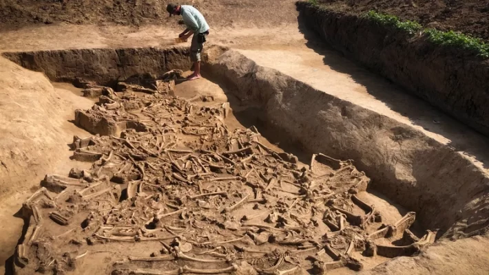 Mysterious Discovery in Slovakia: Headless Skeletons Found