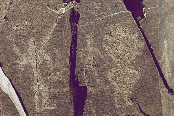 Petroglifos de Okunev y deidades solares euroasiáticas